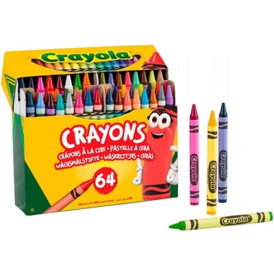 Crayola pastelky na svíčky 64 ks