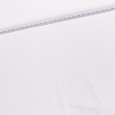 Bavlněný satén SARAH UNI bílý krojový, jemný česaný, š.140cm (látka v metráži) – Zboží Mobilmania