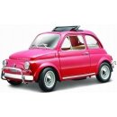 Bburago Fiat 500L 1968 červená 1:24