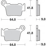 MOTO-MASTER brzdové destičky KH368 SINTER METAL OEM: 11 (SINTERPRO RACING) KTM 200SX, 250SX, 450SX