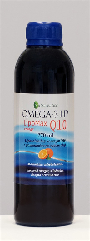 Nutraceutica Rybí olej Omega-3 HP s koenzymem Q10 orange 270 ml od 569 Kč -  Heureka.cz
