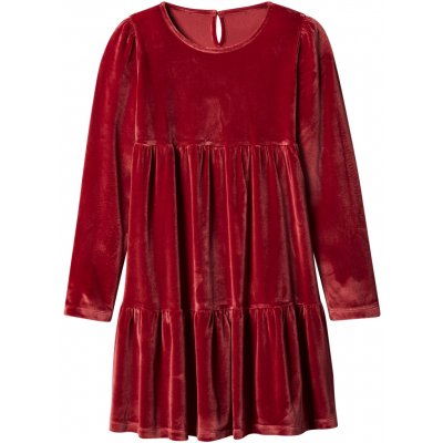 esmara dívčí velurové šaty červená – Zboží Dáma