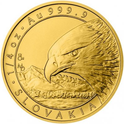 Česká mincovna zlatá mince Orel stand 1/4 oz – Zboží Mobilmania