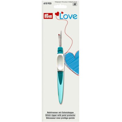 PRYM Páráček švů PRYM LOVE ergonomický, plastový / kovový, modrý, délka 10,5cm