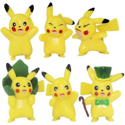 Cakesicq pokémon 6 ks Pikachu – Zbozi.Blesk.cz