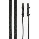 LeMieux Kožené s pleteným úchopem Black/Silver Drezurní – Hledejceny.cz