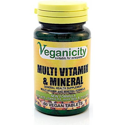 Veganicity Multi Vitamin a Mineral 60 tablet – Zbozi.Blesk.cz