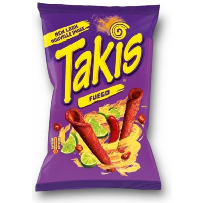 Takis Fuego kukuřičné tortilla chipsy s příchutí limetky a chilli 90 g – Zboží Dáma