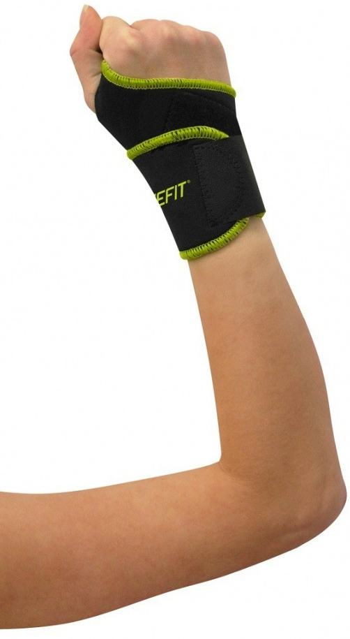 LifeFit BN802 neoprénová bandáž zápěstí s fixací palce