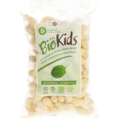 Extrudo Bio Kids kukuřičná křupka se špenátem 55 g