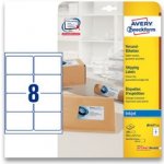 Avery Zweckform Adresní etikety 25 listů A4 bílé 99,1 x 67,7 mm pro inkoust J8165-25 – Sleviste.cz