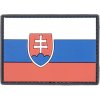 Vlajka 3D nášivka vlajka - Slovensko, GFC