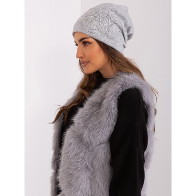 Wool Fashion Italia Čepice-AT-CZ-23250.61P Šedá – Hledejceny.cz