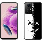 mmCase Gelové Xiaomi Redmi Note 12S - černobílý smajlík – Zboží Živě