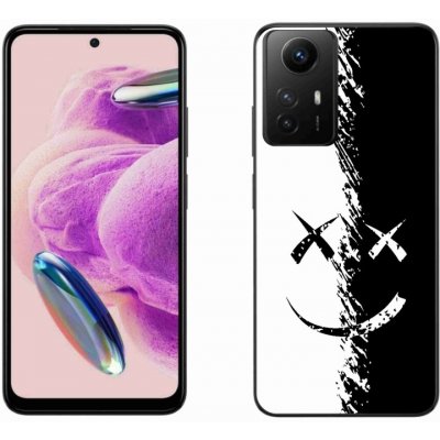mmCase Gelové Xiaomi Redmi Note 12S - černobílý smajlík – Zboží Živě
