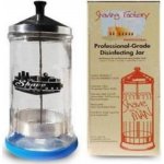 The Shave Factory Skleněná nádoba na desinfekci 0,6 l – Zboží Mobilmania