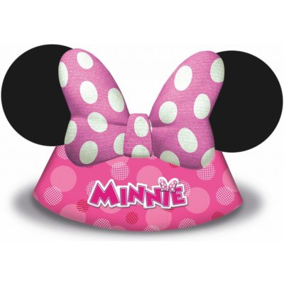 Procos Party čepičky Minnie Mouse 6ks – Zboží Dáma