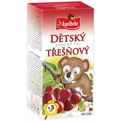 Apotheke ovocný třešňový 20 x 2 g – Zbozi.Blesk.cz