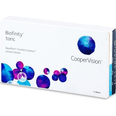 Cooper Vision Biofinity Toric 3 čočky – Hledejceny.cz