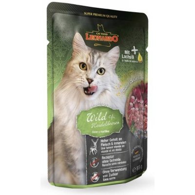 Leonardo Cat Finest Selection zvěřina s borůvkami 12 x 85 g