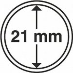 Leuchtturm kruhové kapsle na mince Vnitřní průměr 21 mm 10 Ks – Zboží Mobilmania
