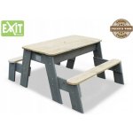 Exit Toys Pískoviště s krytem vodní stůl Exit Aksent 2 lavice – Sleviste.cz