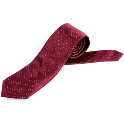 Saténová kravata bordó sv. – Zboží Mobilmania