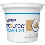 RESOURCE DESSERT 2,0 BROSKVOVÁ PŘÍCHUŤ POR SOL 4X125G – Hledejceny.cz