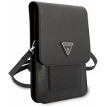 Pouzdro Guess PU Saffiano Triangle Logo Phone Bag černé – Sleviste.cz