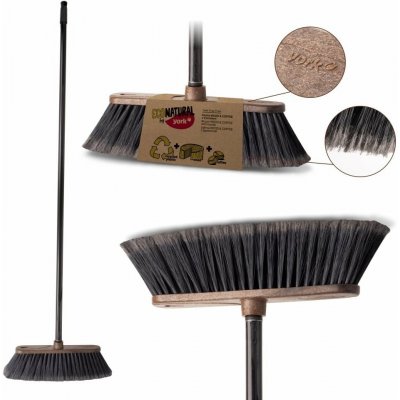 York metla dřevo + káva s tyčí 120 cm ECO – Sleviste.cz