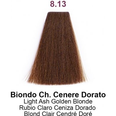 Nouvelle Hair Long barva na vlasy 8.13 světlá popelavá zlatá blond 100 ml