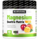 Survival Magnesium Quattro Matrix 300 g jablko-mango – Hledejceny.cz