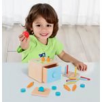 Montessori Tooky Toys box Vkládačka 4v1 – Sleviste.cz