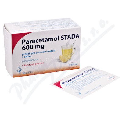 Paracetamol Stada 600mg hot drink por.plv.s.scc.10 – Zboží Mobilmania