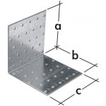 KM17 - úhelník montážní 50x50x40x2,0 mm – Zbozi.Blesk.cz