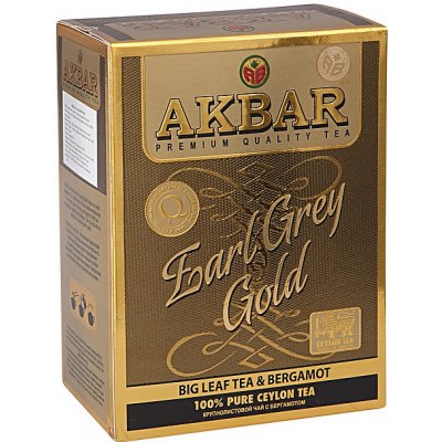 Akbar Earl Grey Gold Tea sypaný 80 g – Zbozi.Blesk.cz