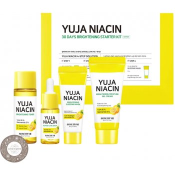 Some By Mi Yuja Niacin 30 Days Brightening tonikum 30 ml + sérum 10 ml + maska 20 g + gelový krém 30 g dárková sada