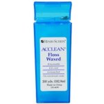 Acclean Zubní nit voskovaná 182 m modrá – Zboží Dáma