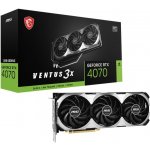 MSI GeForce RTX 4070 VENTUS 3X E 12G OC – Hledejceny.cz