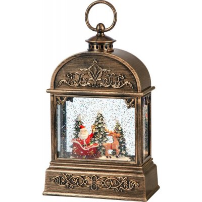 Markslöjd 706408 - LED Vánoční dekorace JINGLE LED/0,5W/3xAA bronz/patina 706408 – Hledejceny.cz