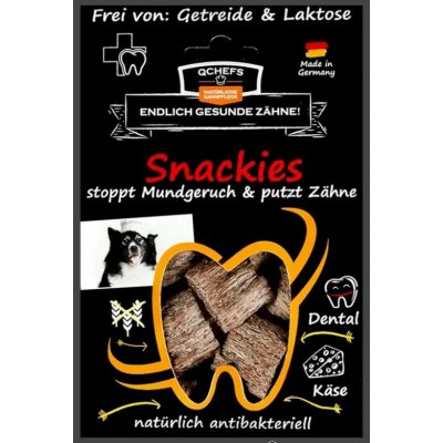 Q Chefs Pamlsky na čištění zubů pro psy Vital Snackies sáček 65 g – Hledejceny.cz
