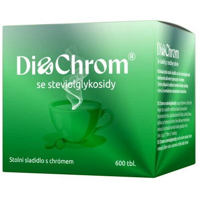 Di Chrom se steviolglykosidy stolní sladidly 600 tbl – Sleviste.cz