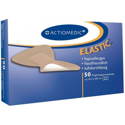 ACTIOMEDIC ELASTIC - elastická náplast motýlková (50 ks)