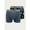 Boxerky, trenky, slipy, tanga John Frank boxerky 2Pack