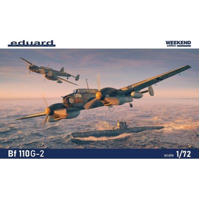 Eduard Messerschmitt Bf 110G-2 Weekend edition 7468 1:72