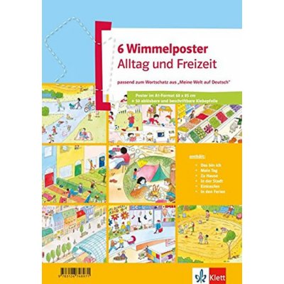 Wimmelposter-Set – Alltag und Freizeit – Hledejceny.cz