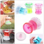 Orion Kartáč na nádobí s dávkovačem – Zboží Mobilmania