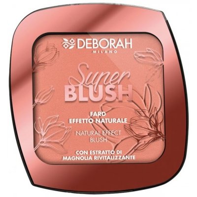 Deborah Milano tvářenka Super Blush 02 Coral Pink 9 g – Zboží Dáma
