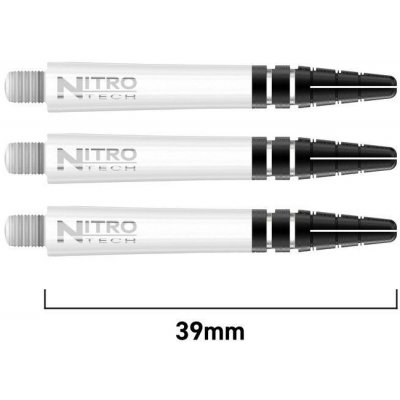 Red Dragon Nitrotech plastové bílé, intermediate, 39mm – Zboží Dáma