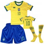 Numberoplus dětský fotbalový dres + fotbalové ponožky Brazílie – Zboží Dáma